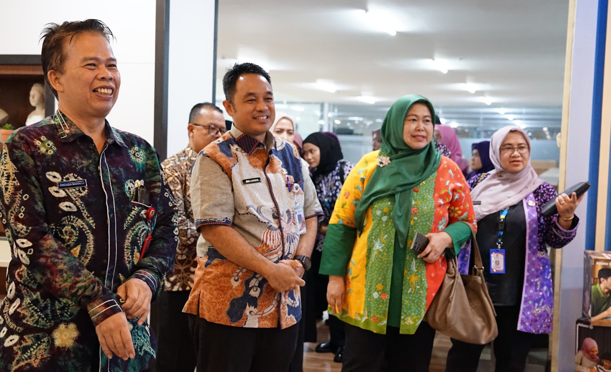 Kunjungan Dispusip Tangerang Bersama Wakil Bupati Tangerang Dan OPD Lainnya